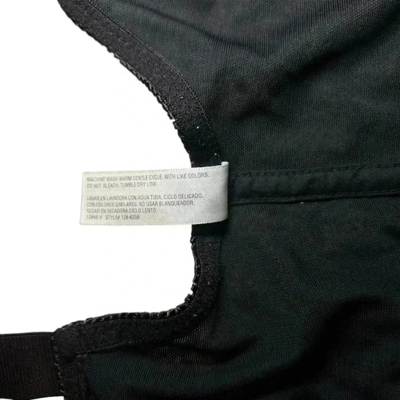 Underscore Women's Bra Black Size 40C Longline Bra Corset Wirefree Front Close - Picture 9 of 11